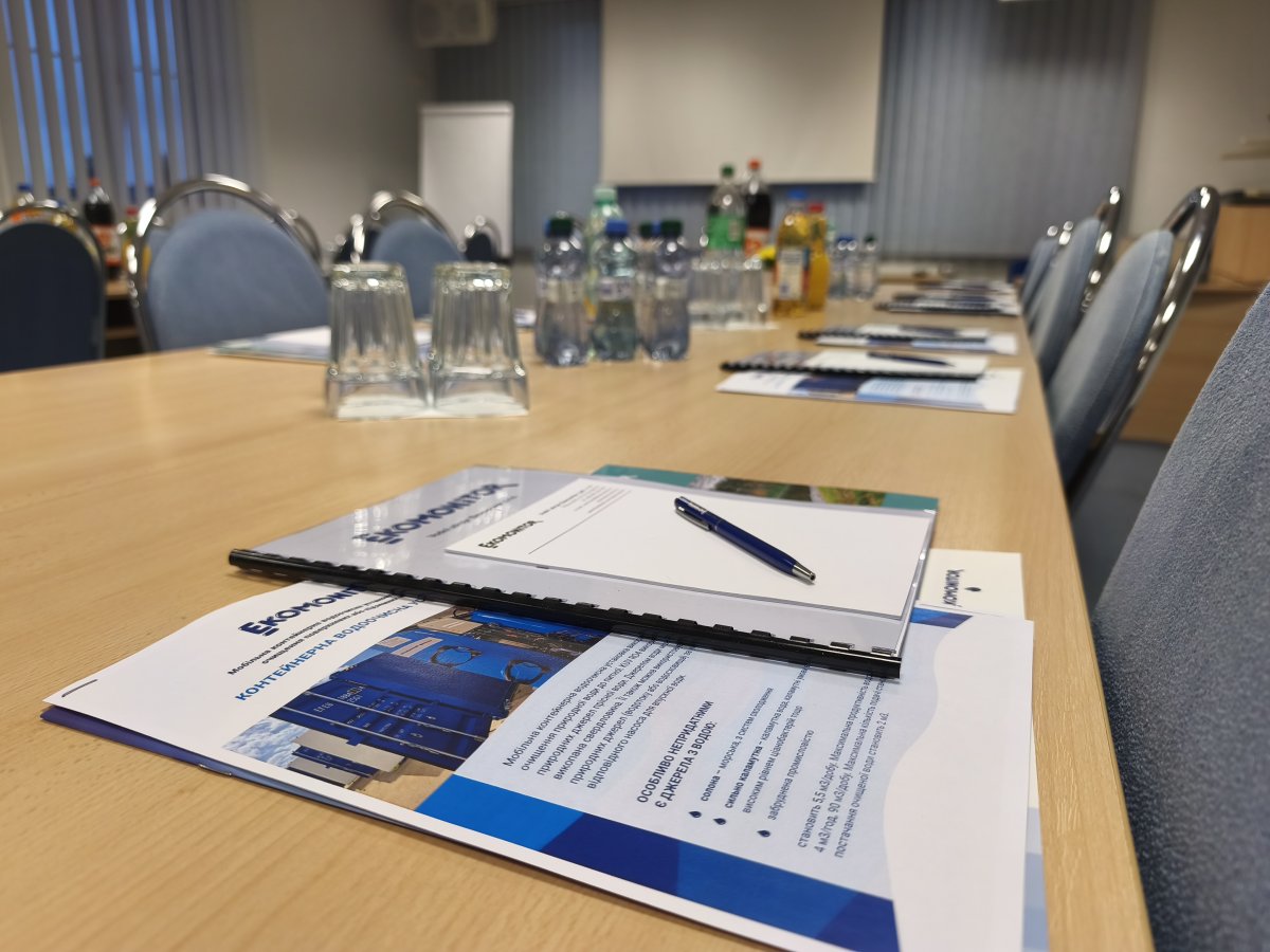 Školíme ukrajinské pracovníky v obsluze kontejnerových úpraven vody