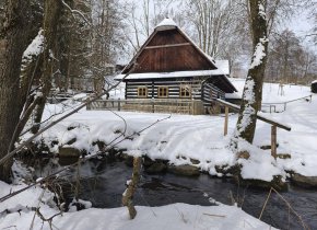Přívod vody pro náhon a mlýnské kolo na Veselém Kopci