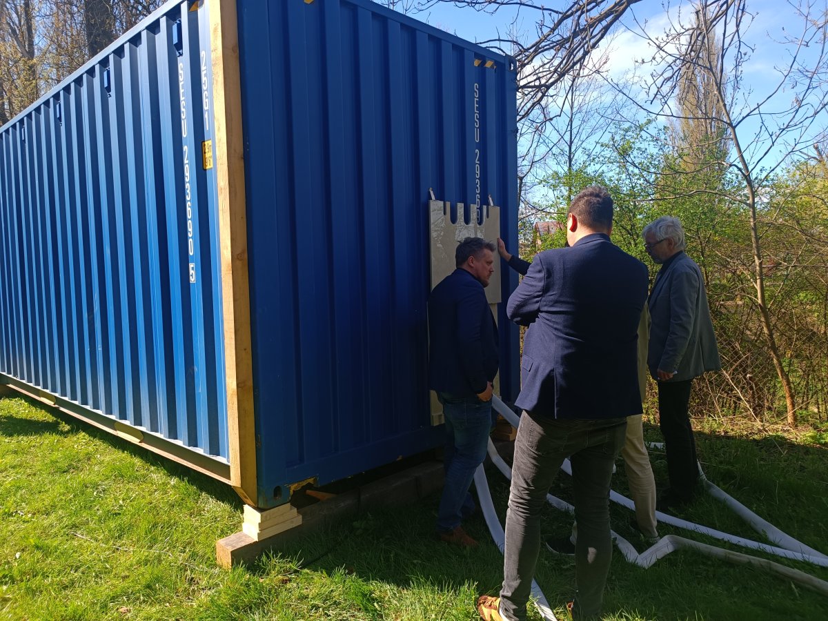 Pokračujeme v přípravě kontejnerových úpraven vody pro Ukrajinu