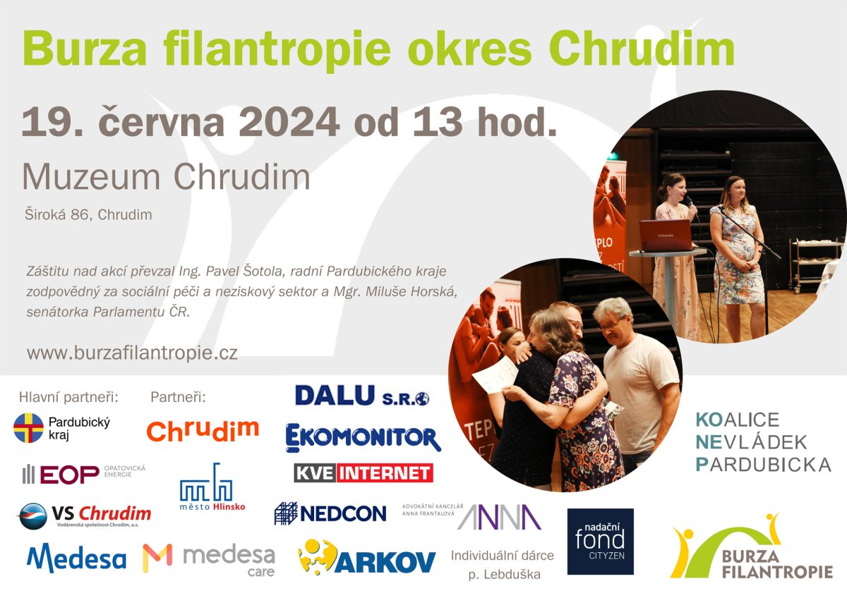 Podporujeme – Burza filantropie 2024