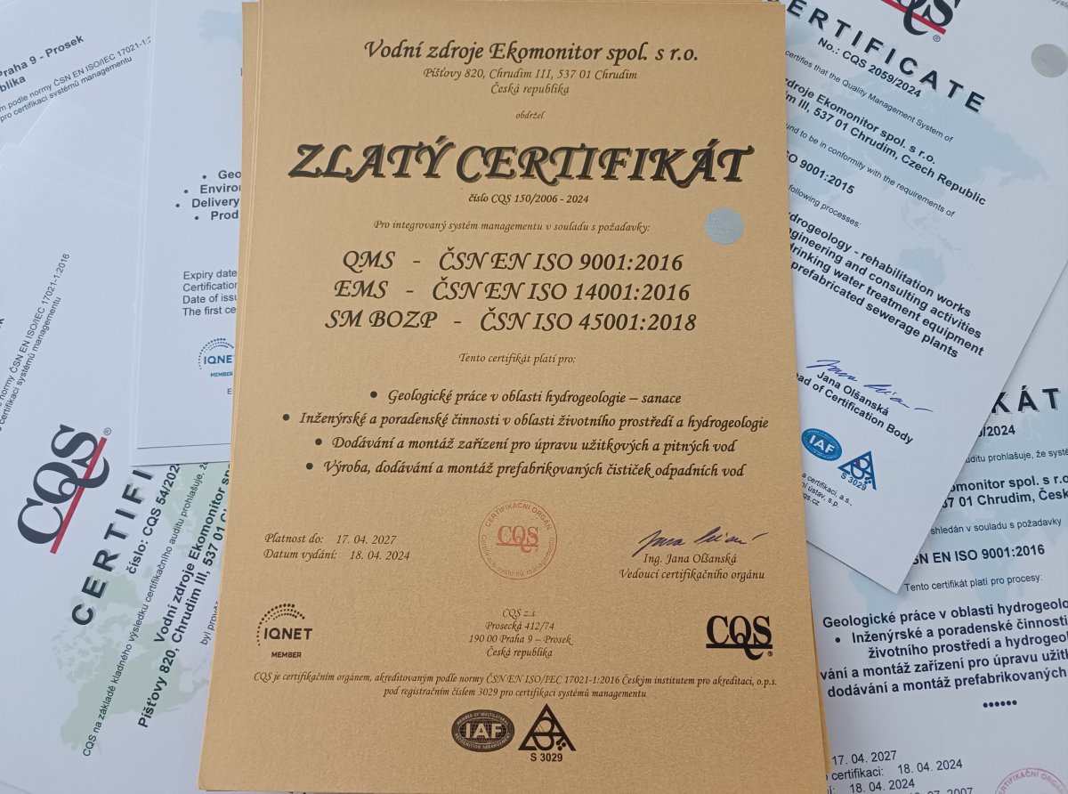 Máme za sebou další audit systémů managementu