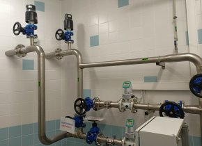 Vystrojení vodojemu Vrchbělá vč. elektroinstalace